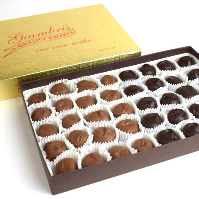 Milk and Dark Chocolate Pictured