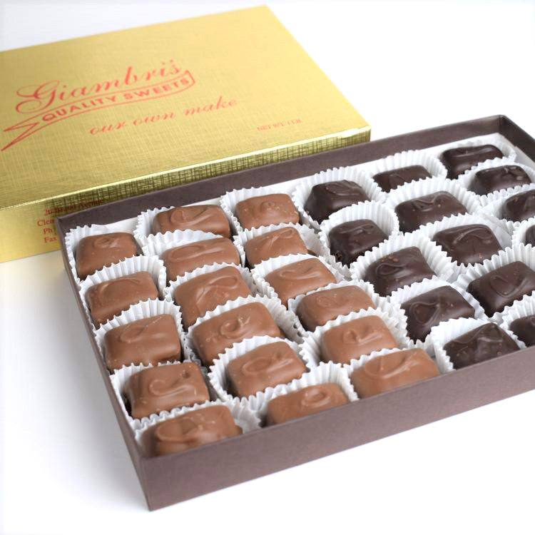 Milk and Dark Chocolate Pictured