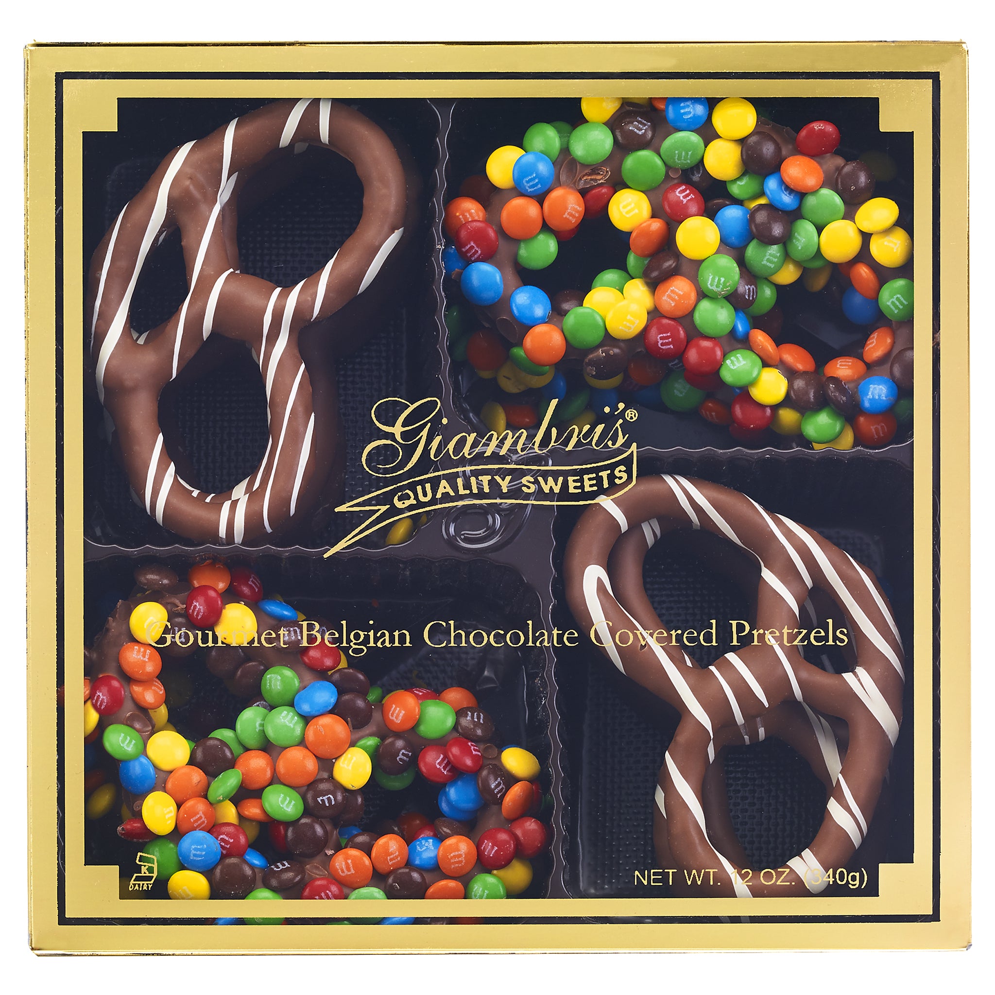 M&M Milk Chocolate Pretzel Gift Box – Giambri's Quality Sweets