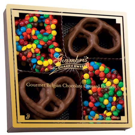 M&M Milk Chocolate Pretzel Gift Box – Giambri's Quality Sweets
