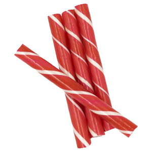 Make a Peppermint Stick Straw (and Sip Fresh Orange Juice